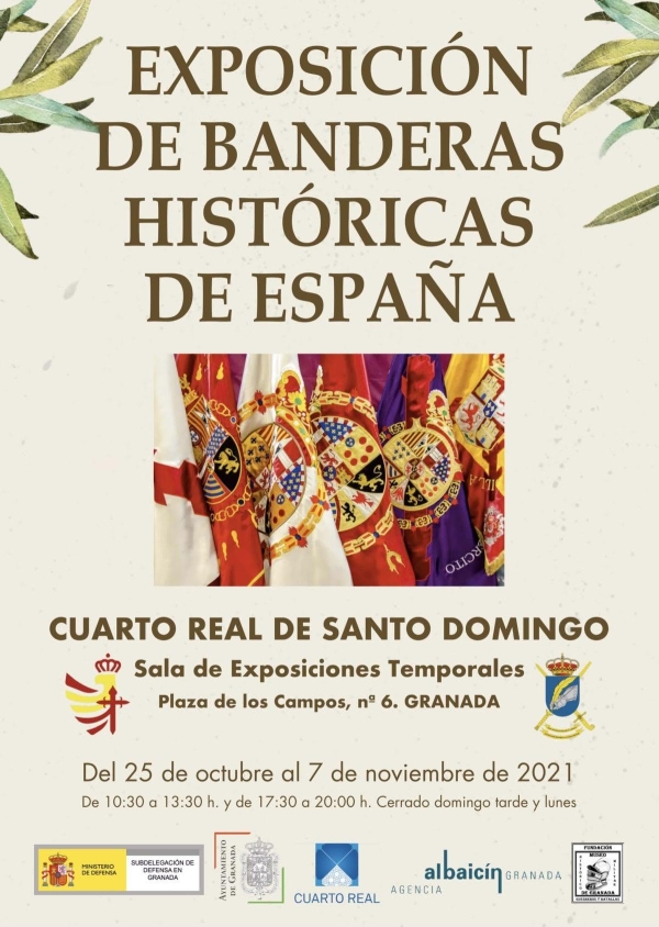 Exposición de Banderas Historicas De España